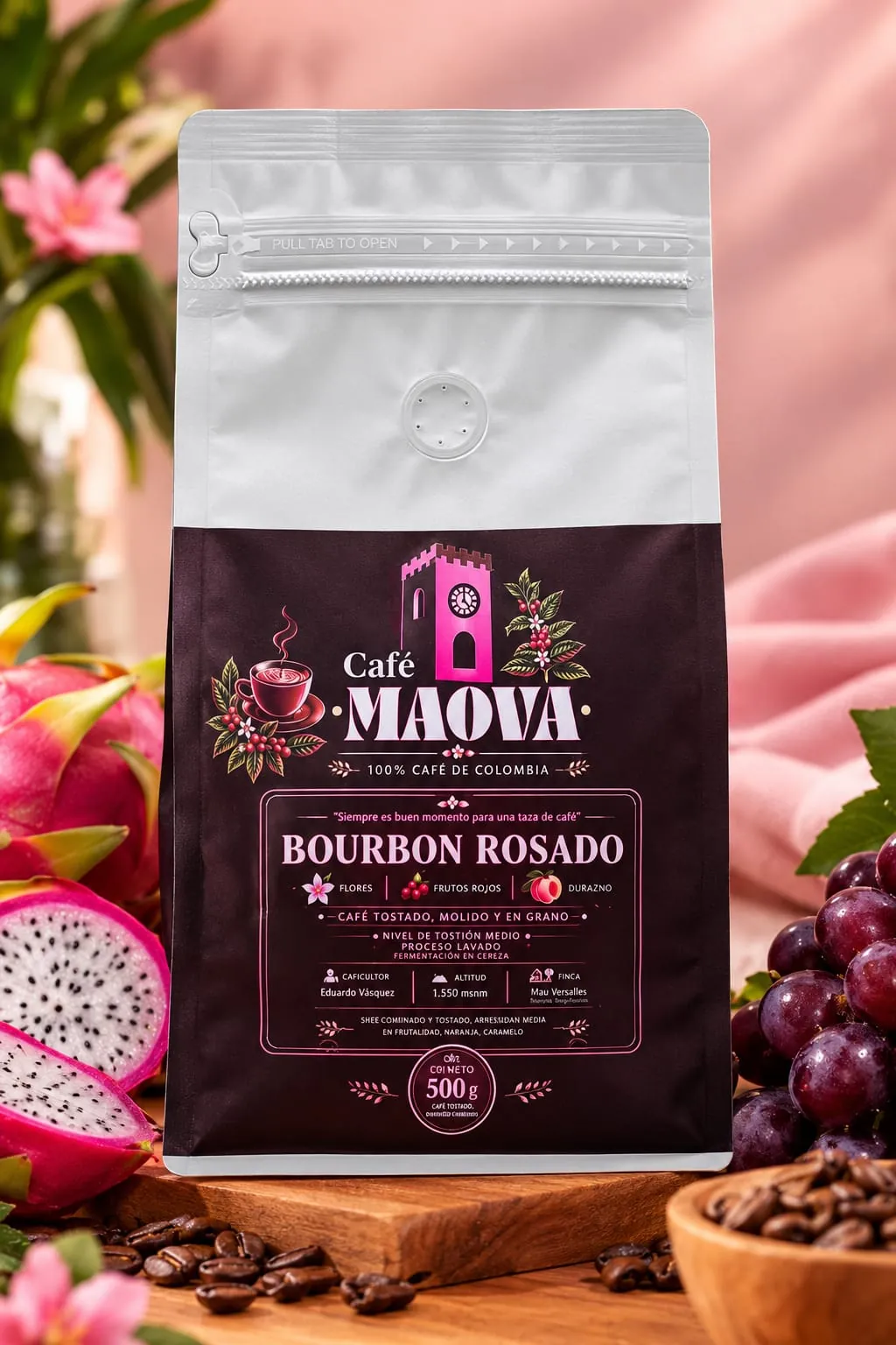 Café Bourbon Rosado de Café Maova