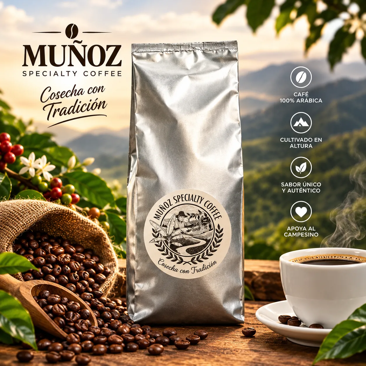 Café en Grano de Coffee Muñoz