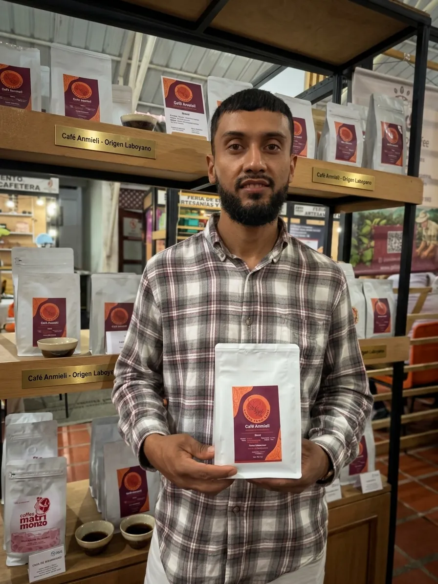 Jhon Andersson Sterling Muñoz, Café Anmieli