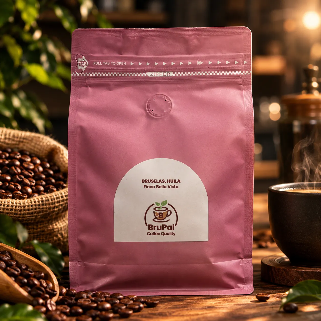 Café Bourbon Rasado de BruPal Coffee Quality