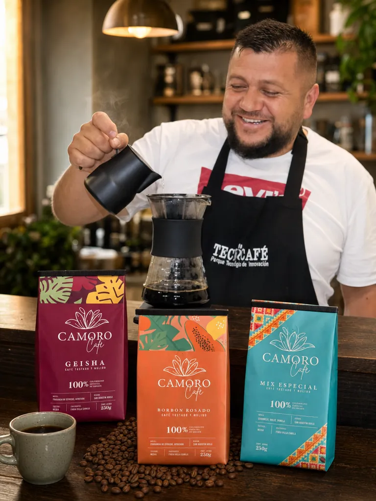 José Daniel Muñoz Ordóñez, Camoro Café