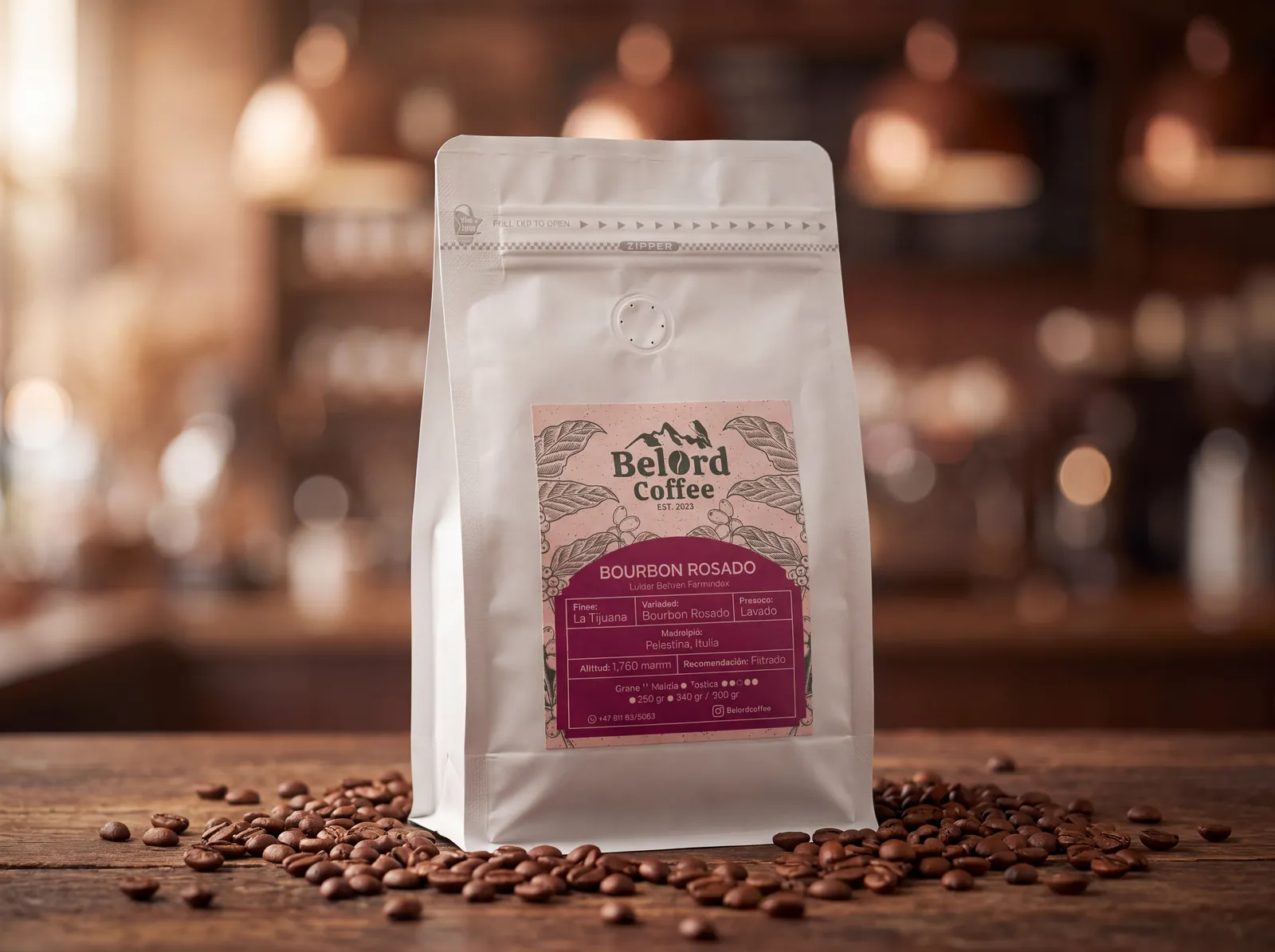 Café Bourbon Rosado de Belord