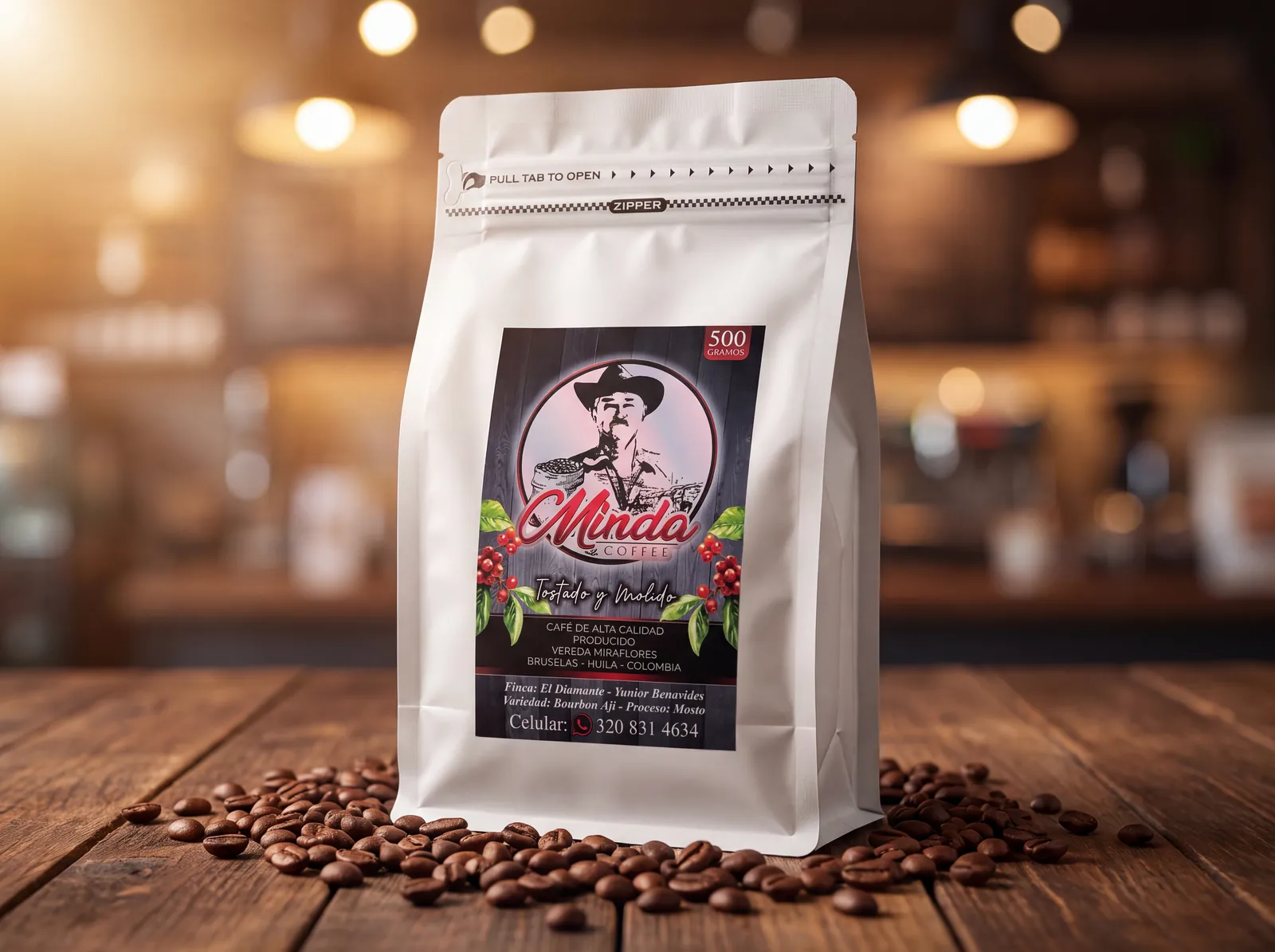 Café Bourbon Aji de Coffe Minda