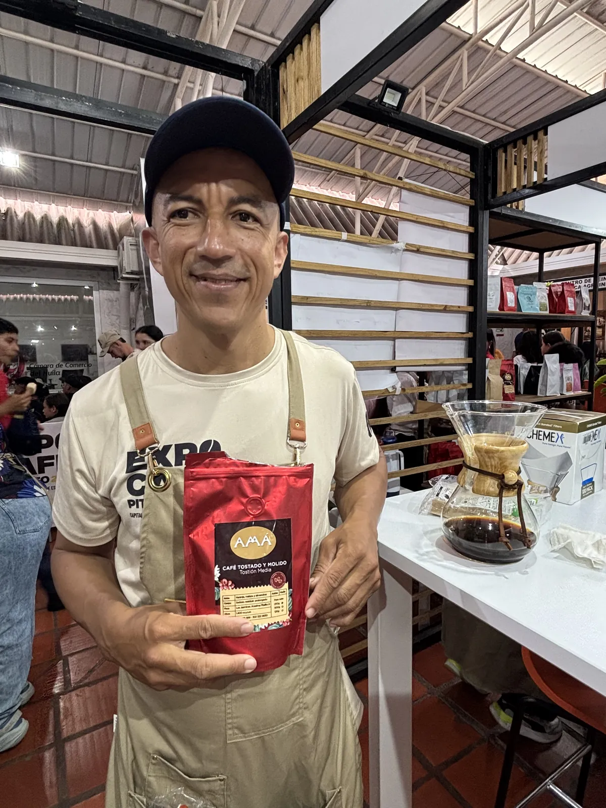 Óscar Andrés Muñoz Becerra, CAFÉ AMÁ