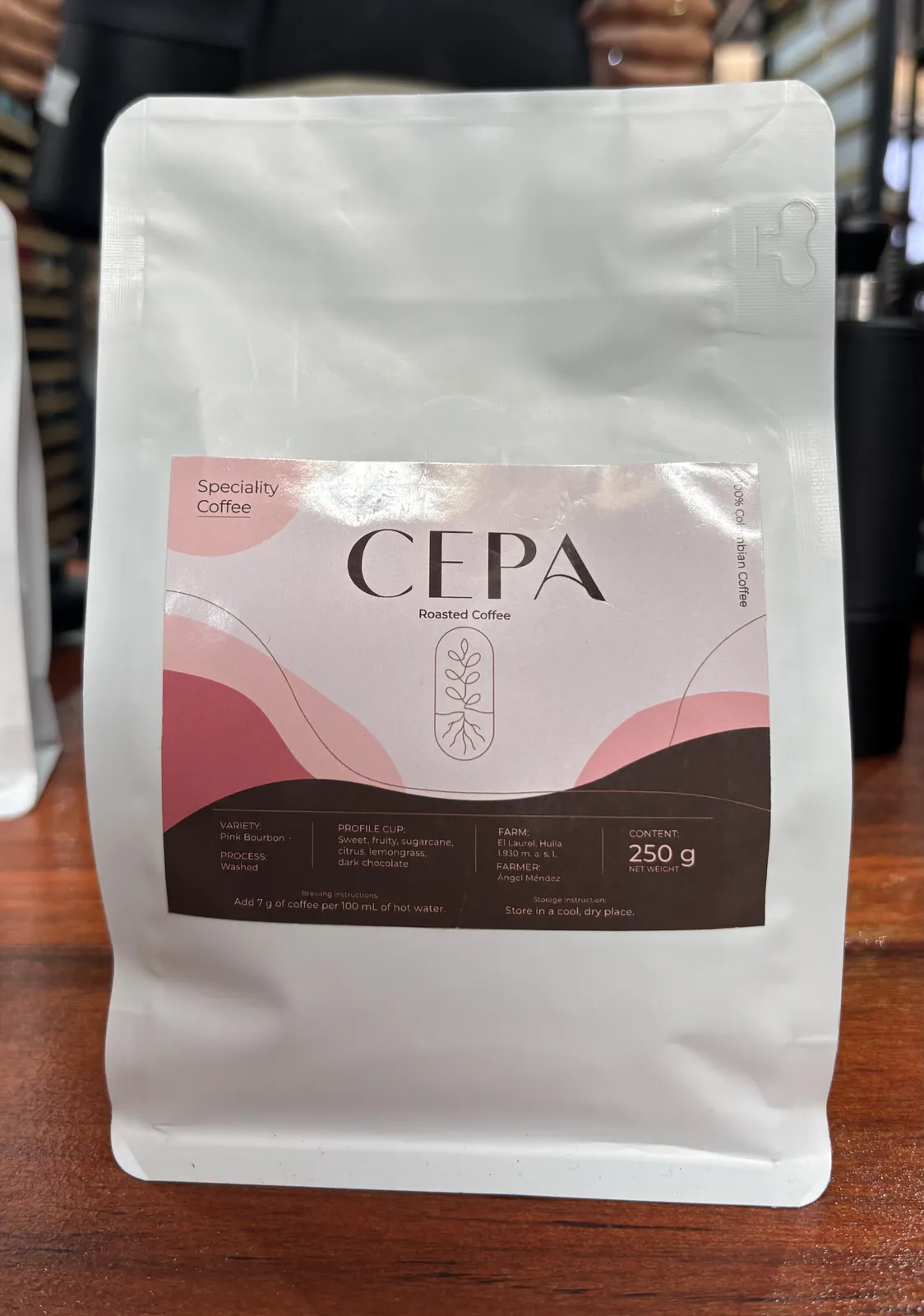 Café Bourbon Rosado de CEPA Speciality Coffee
