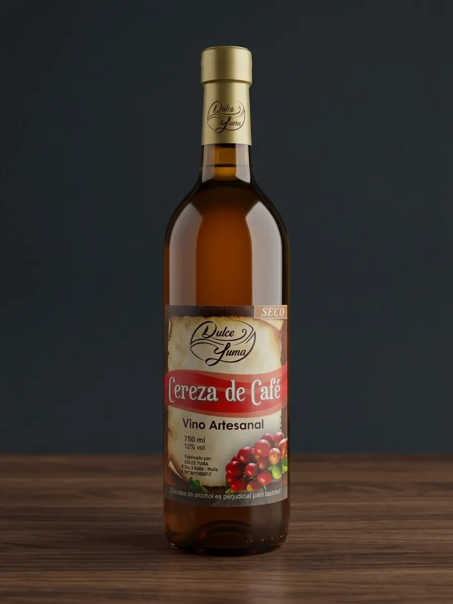 Vino Cereza de Café de Dulce Yuma